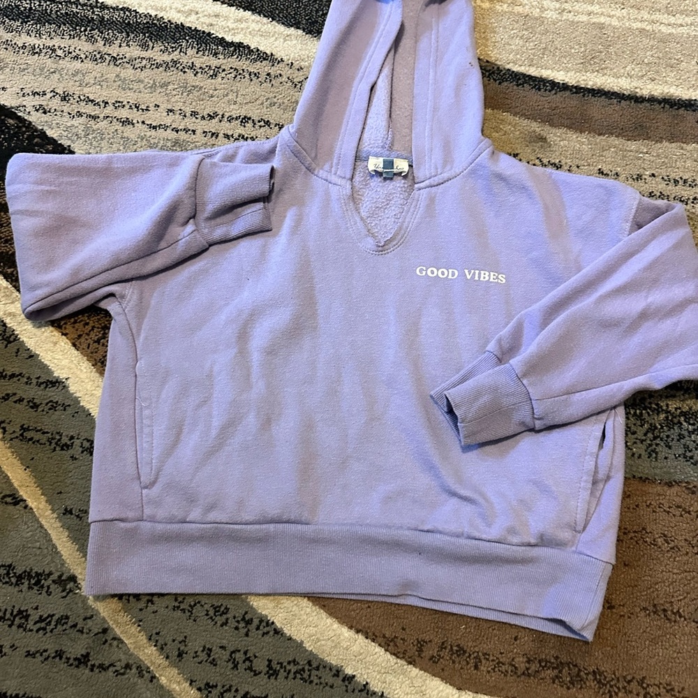 Girls purple hoodie